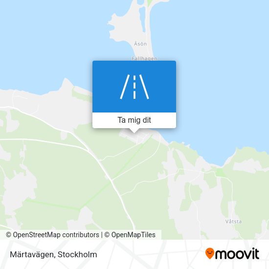 Märtavägen karta