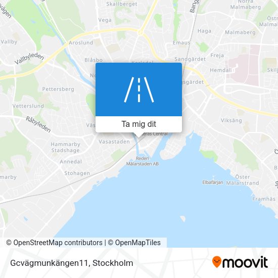 Gcvägmunkängen11 karta