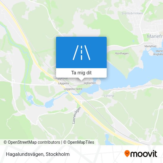 Hagalundsvägen karta