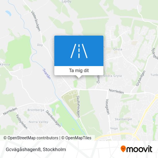 Gcvägåshagen8 karta