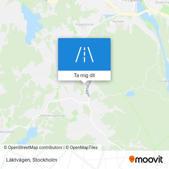 Läktvägen karta