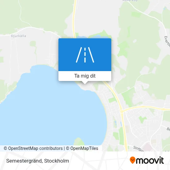 Semestergränd karta