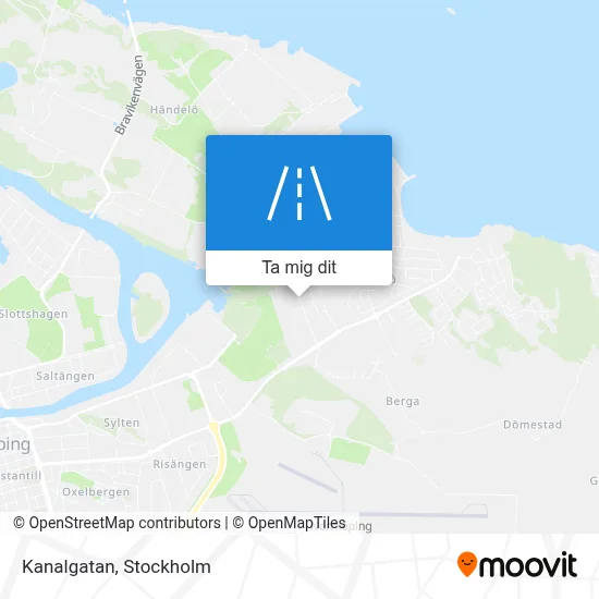 Kanalgatan karta