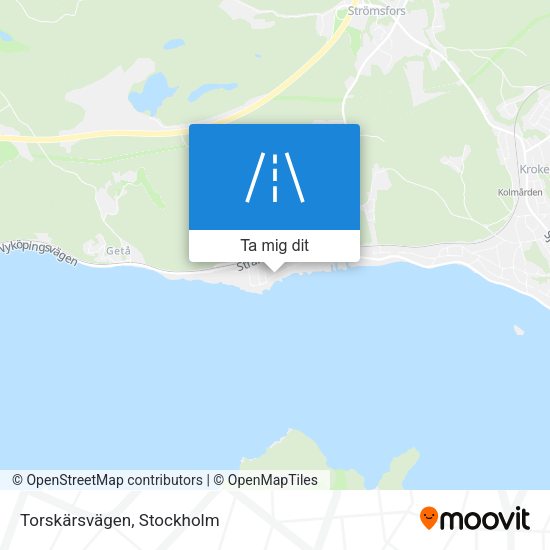 Torskärsvägen karta