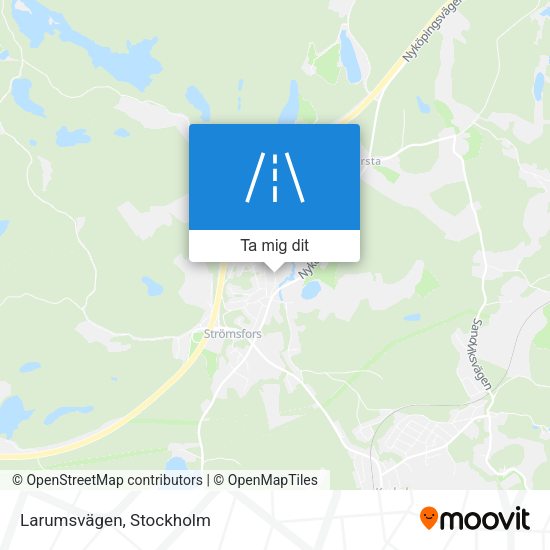 Larumsvägen karta