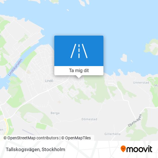 Tallskogsvägen karta