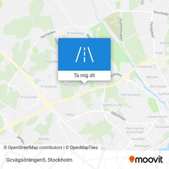 Gcvägsörängen5 karta