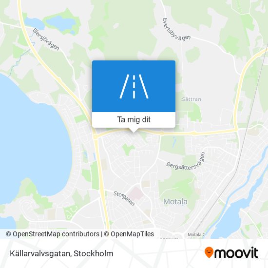 Källarvalvsgatan karta