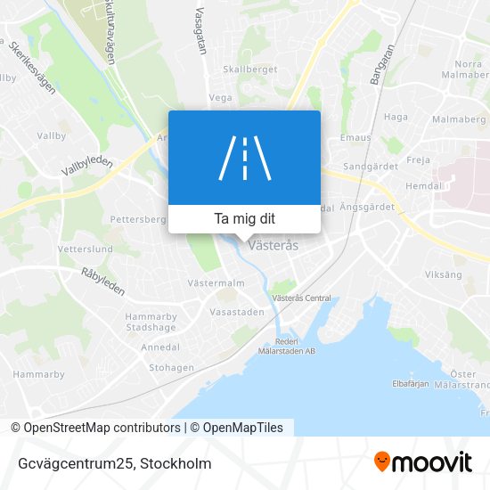 Gcvägcentrum25 karta