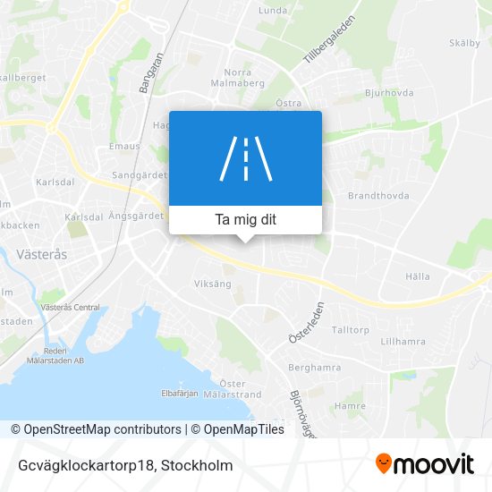 Gcvägklockartorp18 karta