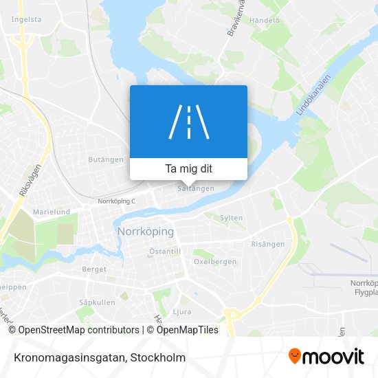 Kronomagasinsgatan karta