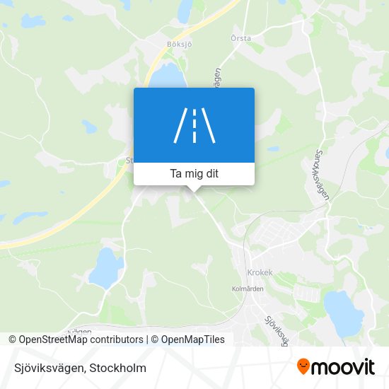 Sjöviksvägen karta