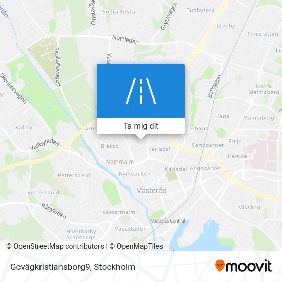 Gcvägkristiansborg9 karta