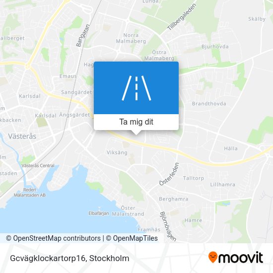 Gcvägklockartorp16 karta