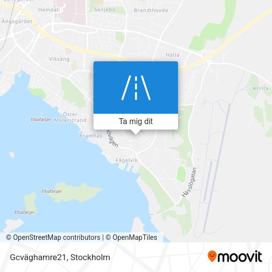 Gcväghamre21 karta