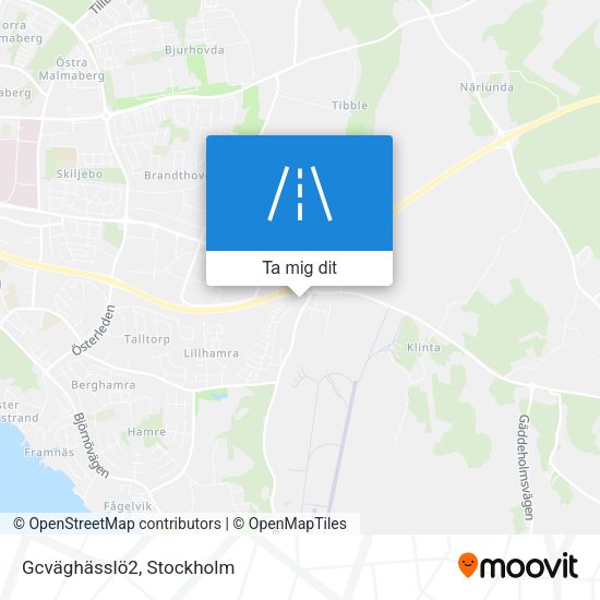 Gcväghässlö2 karta