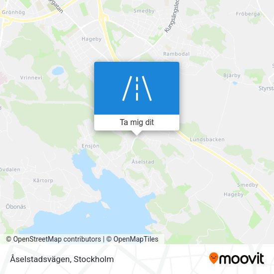 Åselstadsvägen karta