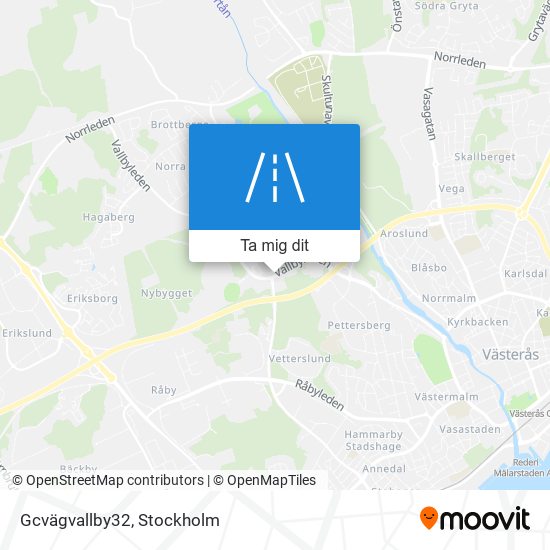 Gcvägvallby32 karta