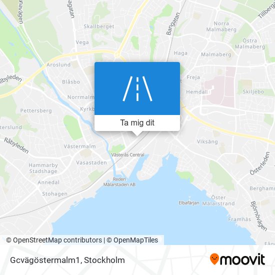 Gcvägöstermalm1 karta