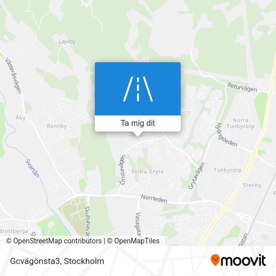 Gcvägönsta3 karta