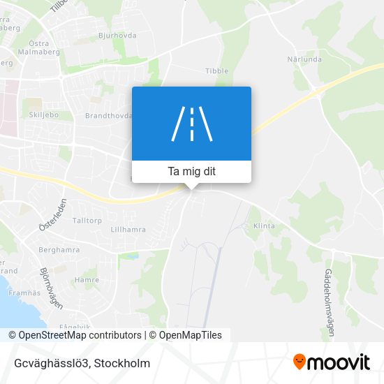 Gcväghässlö3 karta