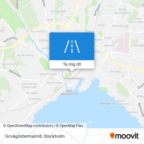 Gcvägöstermalm8 karta