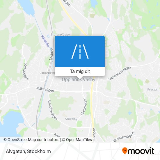 Älvgatan karta