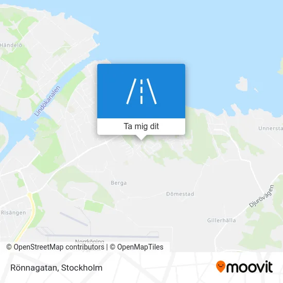Rönnagatan karta