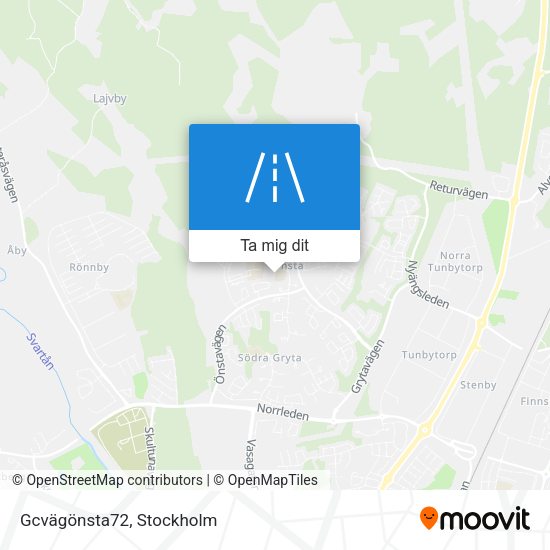 Gcvägönsta72 karta