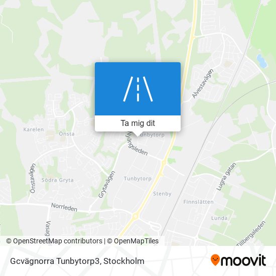 Gcvägnorra Tunbytorp3 karta