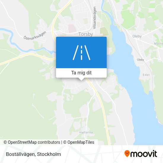 Boställvägen karta