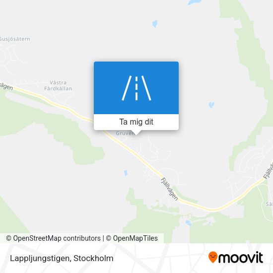 Lappljungstigen karta