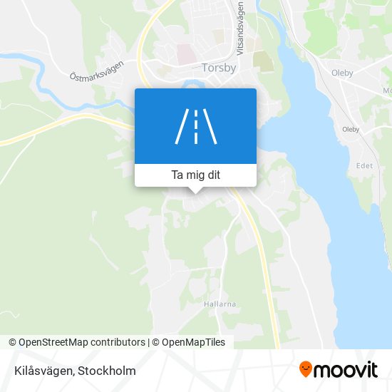 Kilåsvägen karta