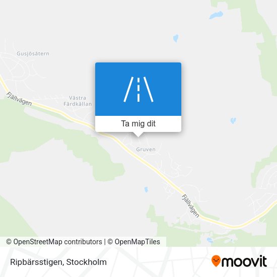 Ripbärsstigen karta