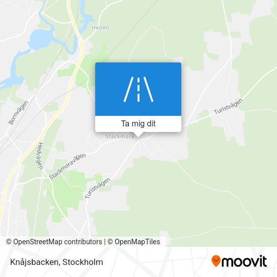 Knåjsbacken karta
