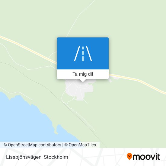 Lissbjönsvägen karta