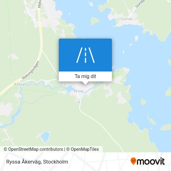 Ryssa Åkerväg karta