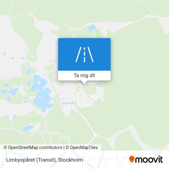 Limbyspåret (Transit) karta
