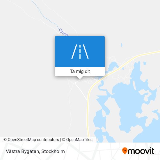Västra Bygatan karta