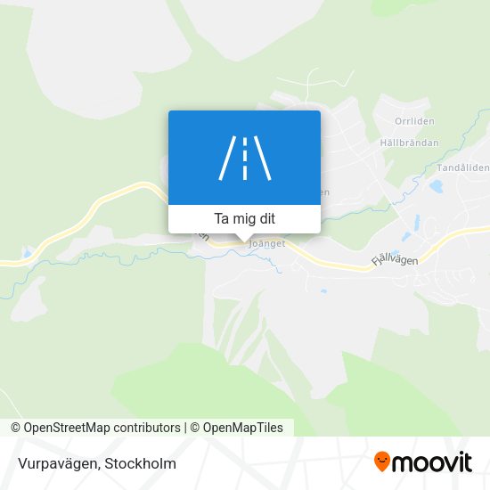Vurpavägen karta