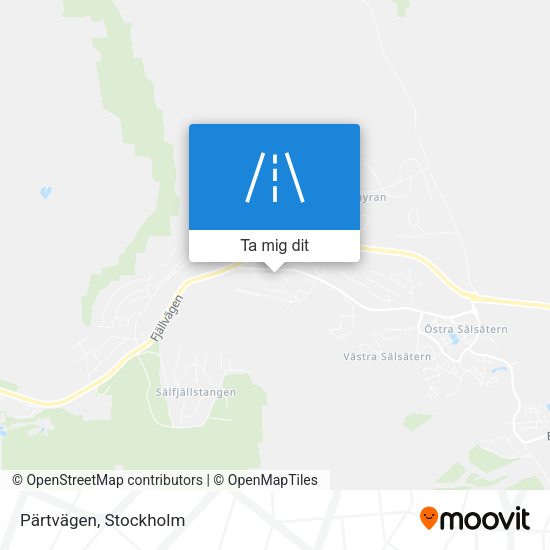 Pärtvägen karta