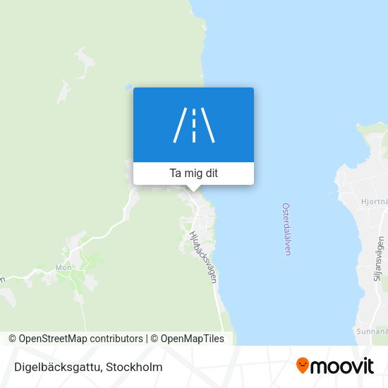 Digelbäcksgattu karta