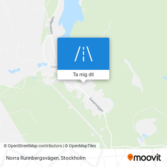 Norra Runnbergsvägen karta