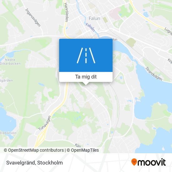 Svavelgränd karta