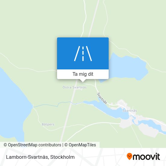 Lamborn-Svartnäs karta