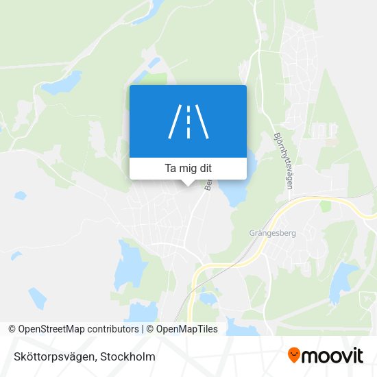 Sköttorpsvägen karta