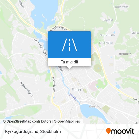 Kyrkogårdsgränd karta