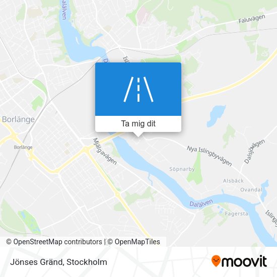 Jönses Gränd karta