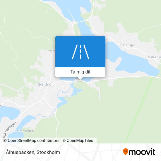 Ålhusbacken karta
