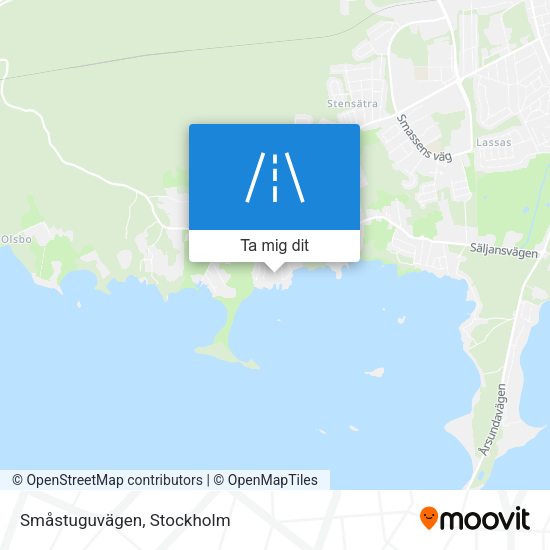 Småstuguvägen karta
